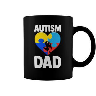 Love Autism Awareness S Dad Autism Mens Gift Coffee Mug | Mazezy