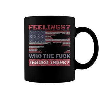 M1 Abrams Tank Military Tanker American Flag Soldier Saying Coffee Mug - Seseable