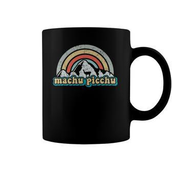 Machu Picchu Retro Llama Cusco Peru Vintage Inca Trail Coffee Mug | Mazezy