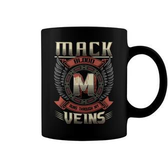 Mack Blood Run Through My Veins Name V5 Coffee Mug - Seseable
