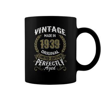 Made In 1939 Birthday Gift For Women & Men Coffee Mug | Mazezy