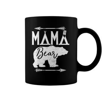 Mama Bear Mothers Day Gift For Wife Mommy Matching Funny Coffee Mug | Mazezy