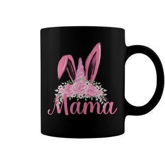 Mama Floral Leopard Bunny Easter Happy Easter Mothers Day Coffee Mug | Favorety CA