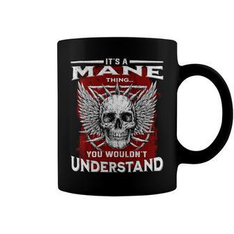 Mane Name Shirt Mane Family Name V3 Coffee Mug - Monsterry DE