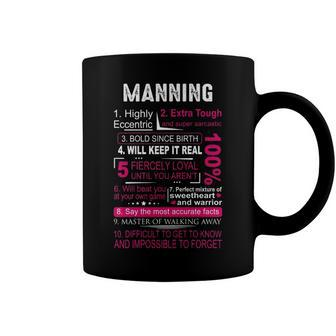 Manning Name Gift Manning Coffee Mug - Seseable