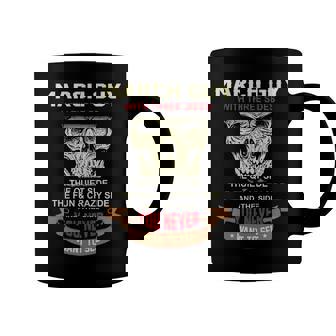 March Guy I Have 3 Sides March Guy Birthday Coffee Mug | Seseable CA