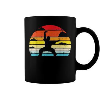 Martial Arts Womens Silhouette Retro 170 Shirt Coffee Mug | Favorety UK