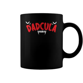 Matching Couple Costume Dad Dadcula Halloween Coffee Mug | Mazezy
