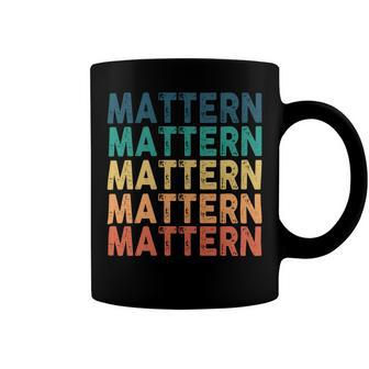 Mattern Name Shirt Mattern Family Name V2 Coffee Mug - Monsterry UK