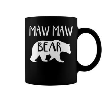 Maw Maw Grandma Gift Maw Maw Bear Coffee Mug - Seseable