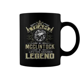 Mcclintock Name Gift Team Mcclintock Lifetime Member Legend Coffee Mug - Seseable