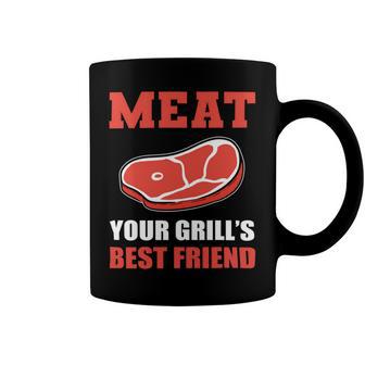 Meat Your Grill’S Best Friend Butcher Chef Cook Bbq Coffee Mug | Favorety CA