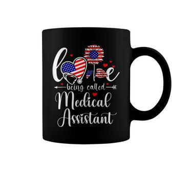 Medical Assistant 4Th Of July Love Being Called Medical Coffee Mug - Seseable