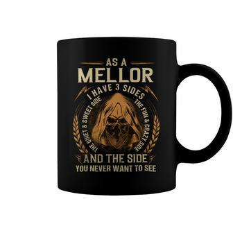 Mellor Name Shirt Mellor Family Name V2 Coffee Mug - Monsterry UK