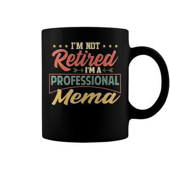 Mema Grandma Gift Im A Professional Mema Coffee Mug - Seseable