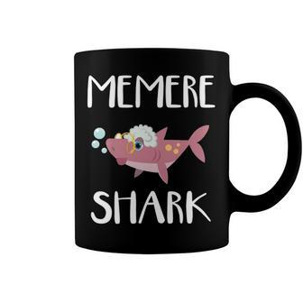 Memere Grandma Gift Memere Shark Coffee Mug - Seseable