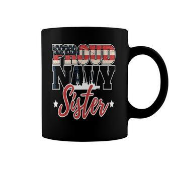 Memorial Day Veterans Day Proud Family Navy Sister Coffee Mug | Mazezy