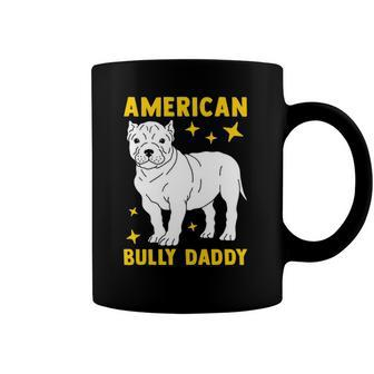 Mens American Bully Dad Puppy Dog Owner American Bully Coffee Mug | Mazezy