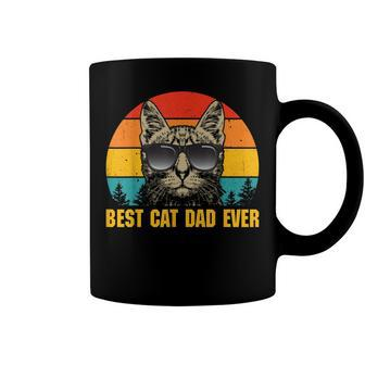 Mens Best Cat Dad Ever For Dad On Fathers Day Cat Daddy Coffee Mug - Seseable