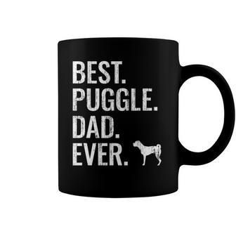Mens Best Puggle Dad Ever - Cool Dog Owner Puggle Coffee Mug | Mazezy