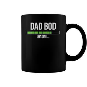 Mens Dad Bod Loading Expecting Father Coffee Mug | Mazezy