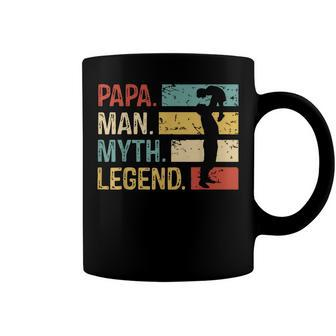 Mens Dad Man Myth Legend Christmas Father Birthday Gifts Coffee Mug - Seseable