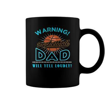 Mens Fathers Day Funny Sport Basketball Dad Coffee Mug | Mazezy
