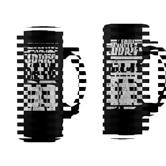 Mens Funny My Favorite Fundraiser Calls Me Dad Fathers Day Coffee Mug | Mazezy