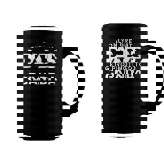 Mens Grandpa Gift Only Great Dads Get Promoted To Grandpa Coffee Mug | Mazezy