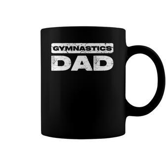 Mens Gymnastics Dad Fathers Day Coffee Mug | Mazezy