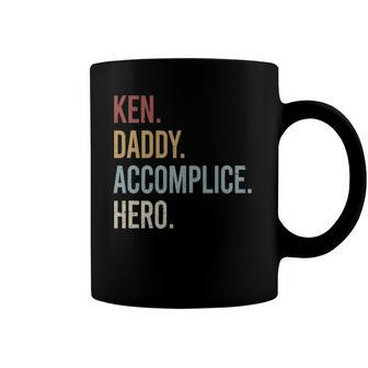 Mens Ken Daddy Accomplice Hero Retro Style Vintage Coffee Mug | Mazezy