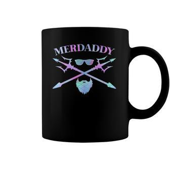 Mens Merdaddy Security Merman Merdad Daddy Costume Fathers Day Coffee Mug | Mazezy