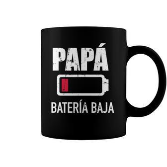 Mens Papá Batería Baja Para Día Del Padre Coffee Mug | Mazezy