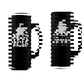 Mens Papa Bear Fathers Day Grandad S Fun 3 Cub Kid Grandpa Coffee Mug | Mazezy