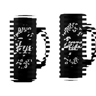 Mens Promoted To Papa S New Papa Pregnancy Announcement Coffee Mug | Mazezy