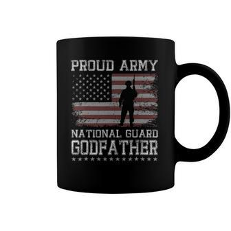 Mens Proud Army National Guard Godfather US Military Gift Coffee Mug | Mazezy