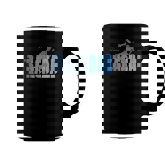 Mens Track Dad Track & Field Cross Country Runner Fathers Day Coffee Mug | Mazezy