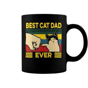 Mens Vintage Best Cat Dad Ever Bump Fit 240 Shirt Coffee Mug | Favorety AU