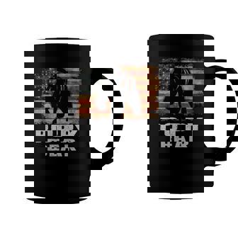 Mens Vintage Poppy Bear Poppy Fathers Day Dad Gift Coffee Mug | Mazezy