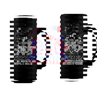 Merica Gnomes Happy 4Th Of July Us Flag Independence Day Coffee Mug | Seseable CA