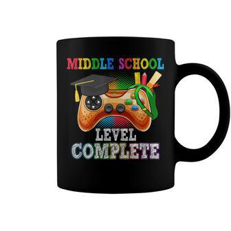 Middle School Level Complete Last Day Of School Graduation  Coffee Mug