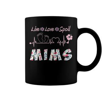 Mims Grandma Gift Mims Live Love Spoil Coffee Mug - Seseable