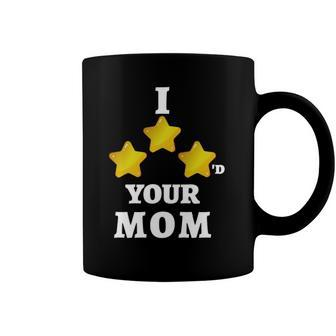 Mom Jokes I Three Starred Your Mom Coffee Mug | Mazezy