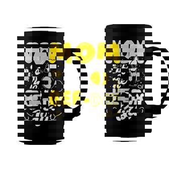 Mom Of The Bee Day Girl Hive Party Matching Birthday Sweet Coffee Mug | Seseable UK