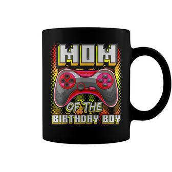 Mom Of The Birthday Boy Matching Video Gamer Birthday Party Coffee Mug - Seseable