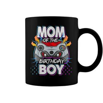 Mom Of The Birthday Boy Video Game Birthday Party Gamer Coffee Mug - Seseable