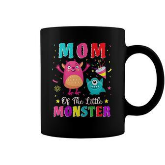 Mom Of The Little Monster Family Matching Birthday Son Coffee Mug | Mazezy