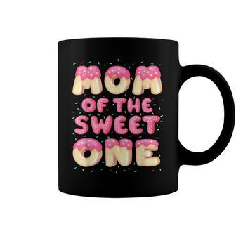 Mom Of The Sweet One Donut Birthday Matching Family Apparel Coffee Mug - Seseable