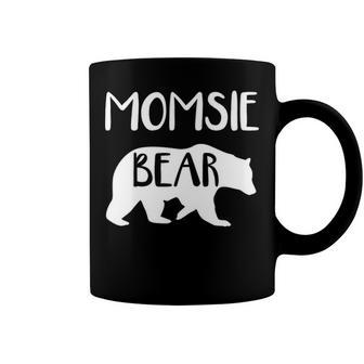 Momsie Grandma Gift Momsie Bear Coffee Mug - Seseable
