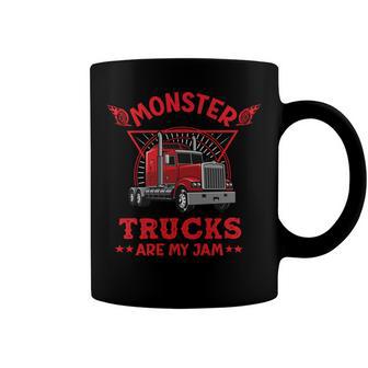 Monster Trucks Are My Jam Coffee Mug | Favorety CA